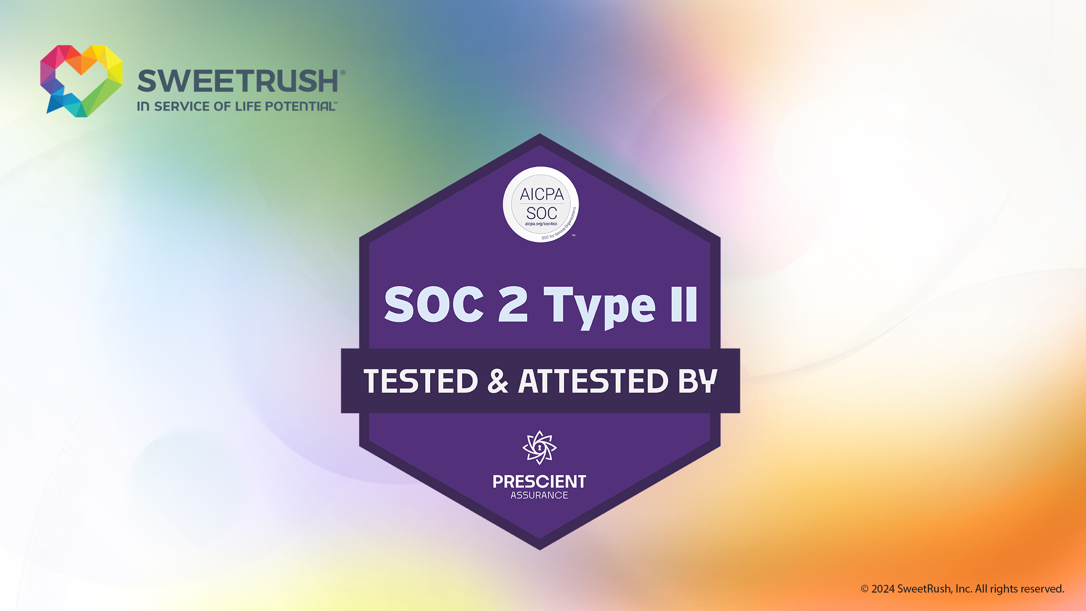 SweetRush SOC 2 certification